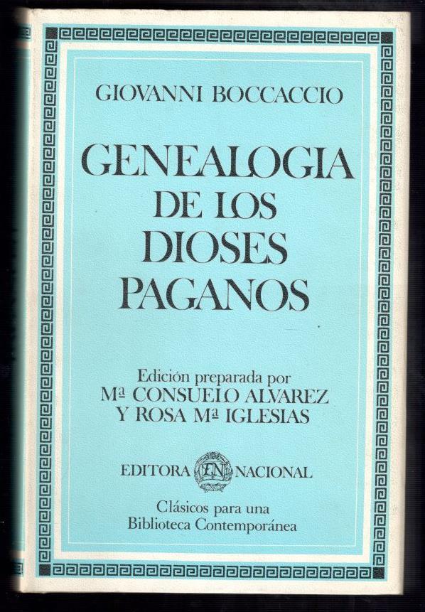 16089695238 - Genealogía de los dioses paganos (giovanni Boccaccio) - (Audiolibro Voz Humana)