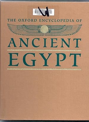 The Oxford Encyclopedia of Ancient Egypt. Volume 2 Only