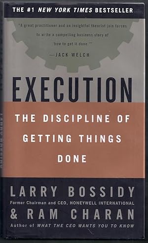 Execution. The Discipline of Getting Things Done