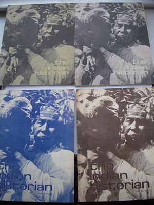 The Indian Historian Magazine Full Run 4 Issues, 1971