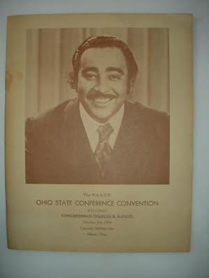 The NAACP Ohio State Conference Convention 1974 Akron, Ohio Program (Charles Rangel cover)