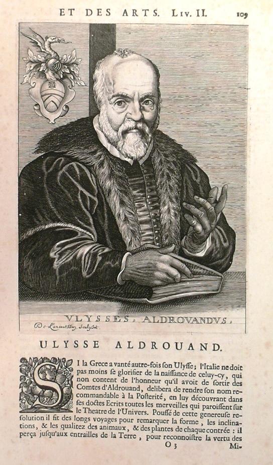 ULYSSE ALDROUAND . Head and shoulder portrait of Ulysse Aldrouand ...