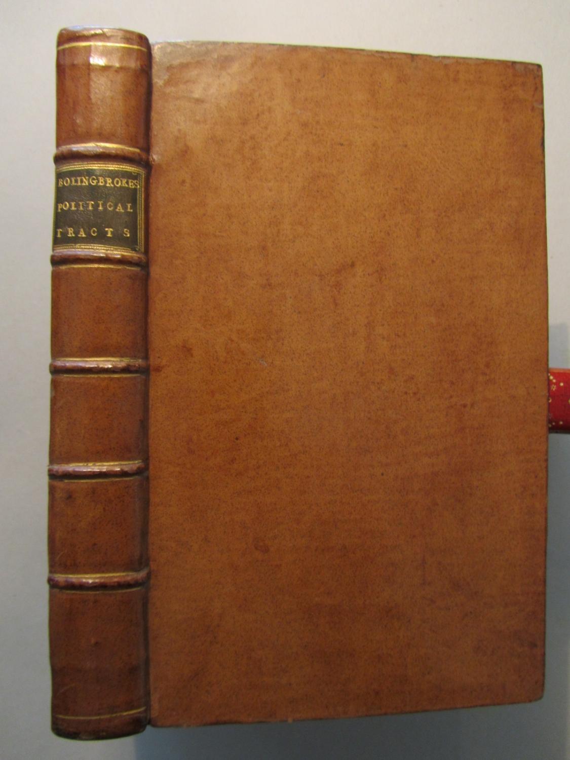 Bolingbroke a dissertation upon parties 1733
