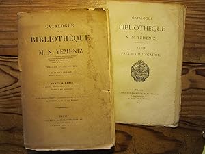 Catalogue de la Bibliothèque de M. N. Yemeniz, --- , précédé d' une Notice par M. Le Roux de Linc...