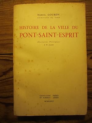 Histoire de la ville du Pont- Saint- Esprit. Illustrations phototypiques de D. Jacomet.