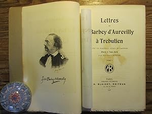 Lettres de J. --- à Trebutien. Avec un portrait inédit de l' auteur gravé à l' eau forte par Geor...