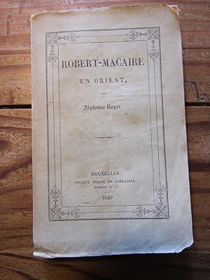 Robert Macaire en Orient.