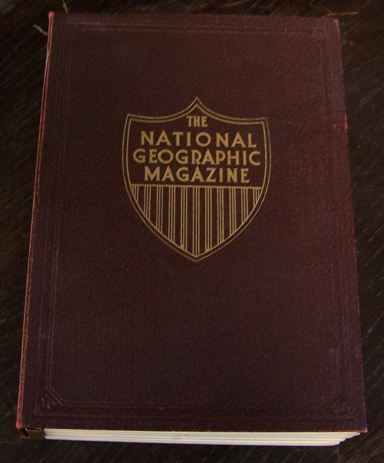 National Geographic Magazine, Vol. LXXII. July-December 1937: Very Good ...
