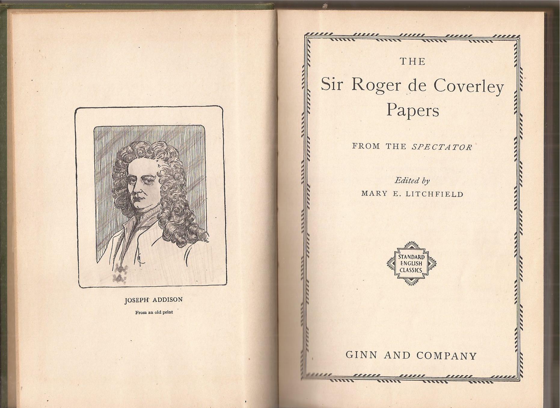 The Spectator () - Wikipedia addison and steele essays