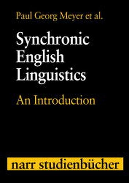 Synchronic English Linguistics. An Introduction