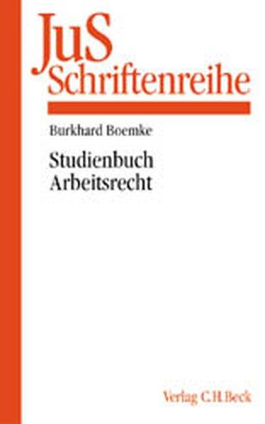 Studienbuch Arbeitsrecht - Boemke, Burkhard