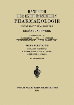 Handbuch der Experimentellen Pharmakologie