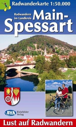 Radwanderkarte BVA Radwandern im Landkreis Main-Spessart 1:50.000