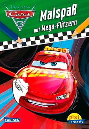 Pixi kreativ 110: Disney Cars 3 - Malspaß mit Mega-Flitzern