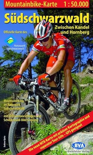 Mountainbike-Karte BVA Südschwarzwald Zwischen Kandel und Hornberg 1:50.000 (Radwanderkarte 1:50....