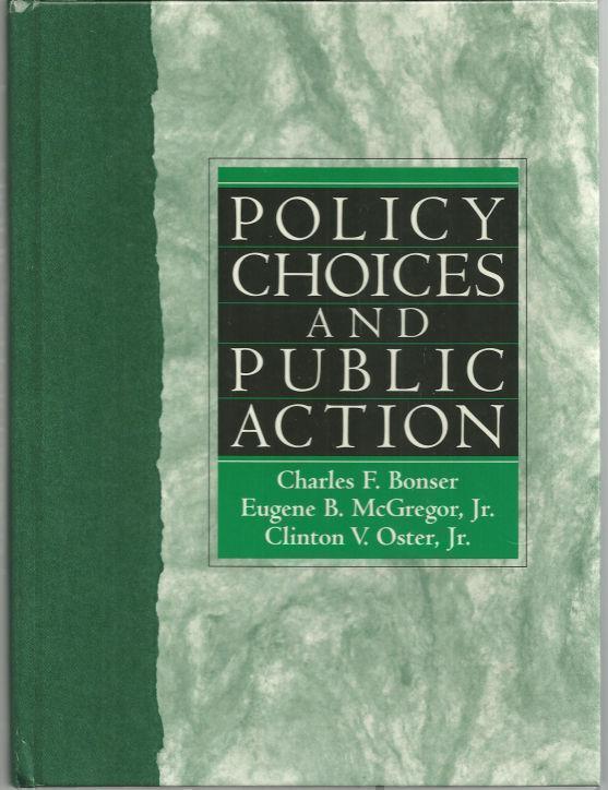 Image for POLICY CHOICES AND PUBLIC ACTION