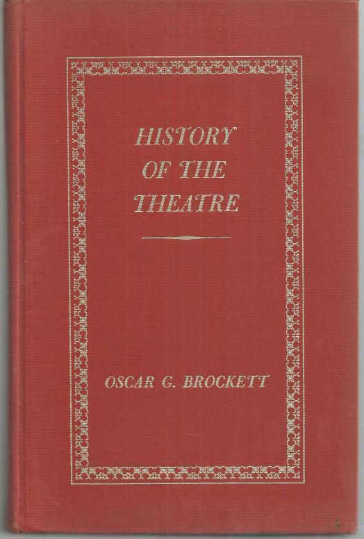 Image for HISTORY OF THE THEATRE