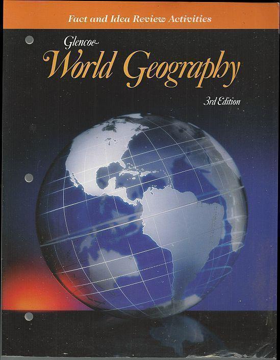 Boehm, Richard - Glencoe World Geography Fact and Idea Review Activities a Physical and Cultural Approach