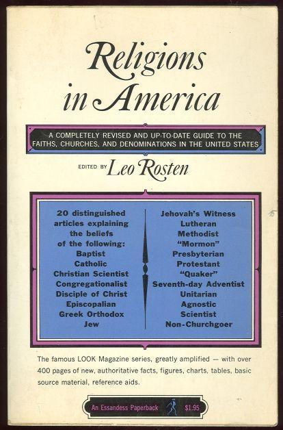 Rosten, Leo editor - Religions in America