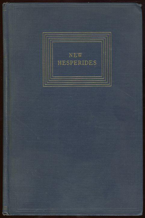 Ramey, Andrew editor - New Hesperides a Book of Poetry Accompanied By Introductory Discussions on Poetic Terminology