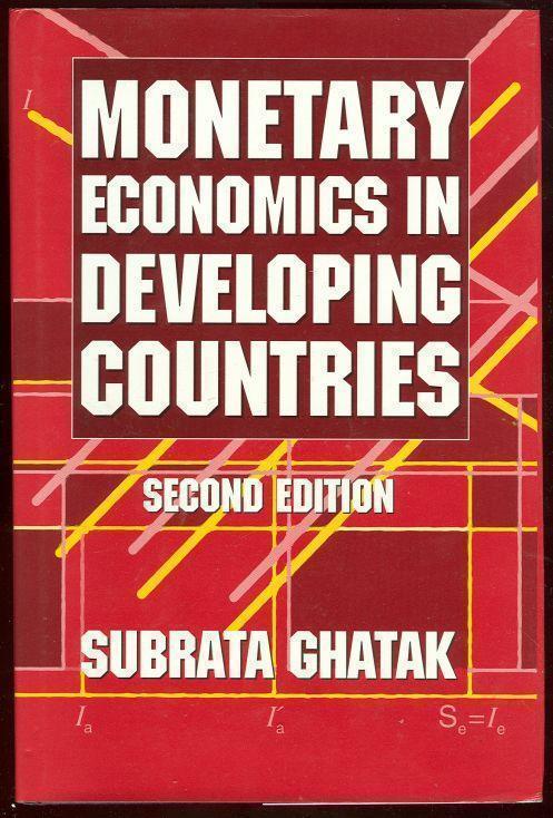 Image for MONETARY ECONOMICS IN DEVELOPING COUNTRIES