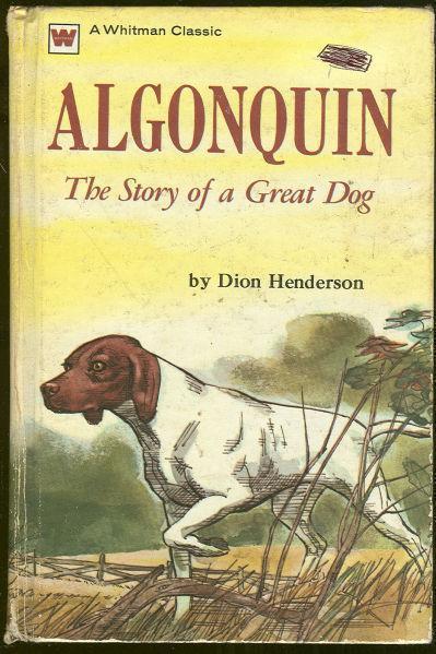 Image for ALGONQUIN The Story of a Great Dog
