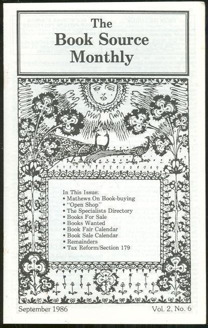 Huckans, John - Book Source Monthly Magazine September 1986