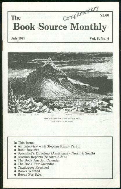 Image for BOOK SOURCE MONTHLY MAGAZINE JULY 1989