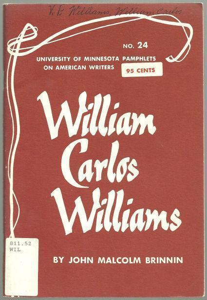 Image for WILLIAM CARLOS WILLIAMS