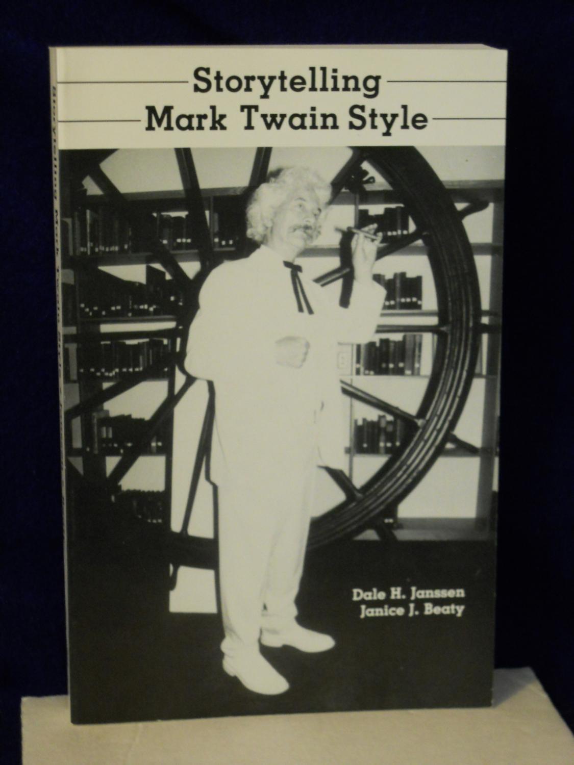 Storytelling Mark Twain Style. SIGNED by authors