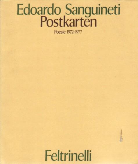 Postkarten - Sanguineti, Edoardo