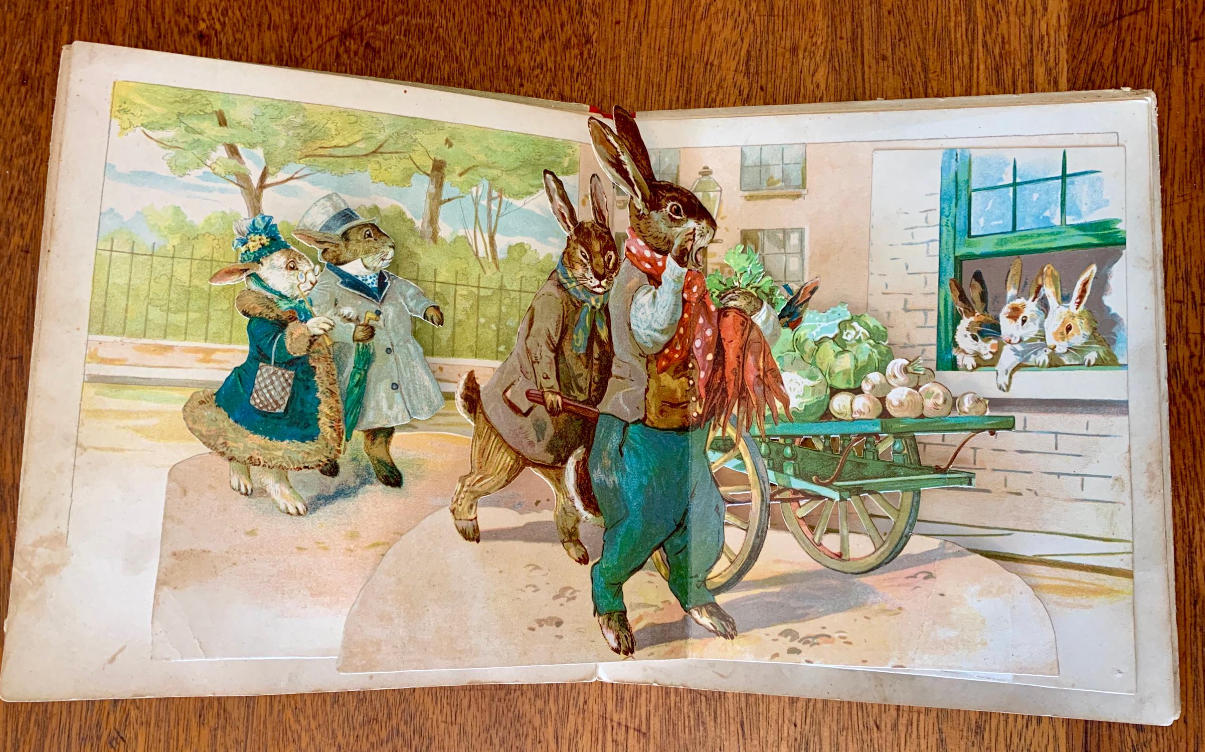 Our Peepshow A Novel Panorama Book: Very Good Hardcover (1897