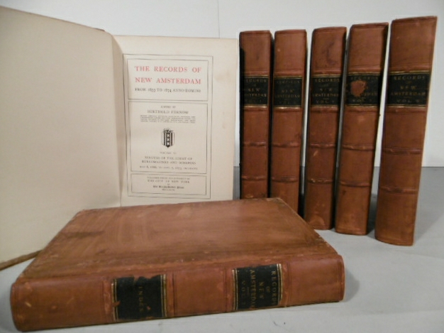 The records of New Amsterdam from 1653 to 1674 Anno Domini. Minutes of the court of burgomasters and schepens. - FERNOW, Berthold. (Ed.).