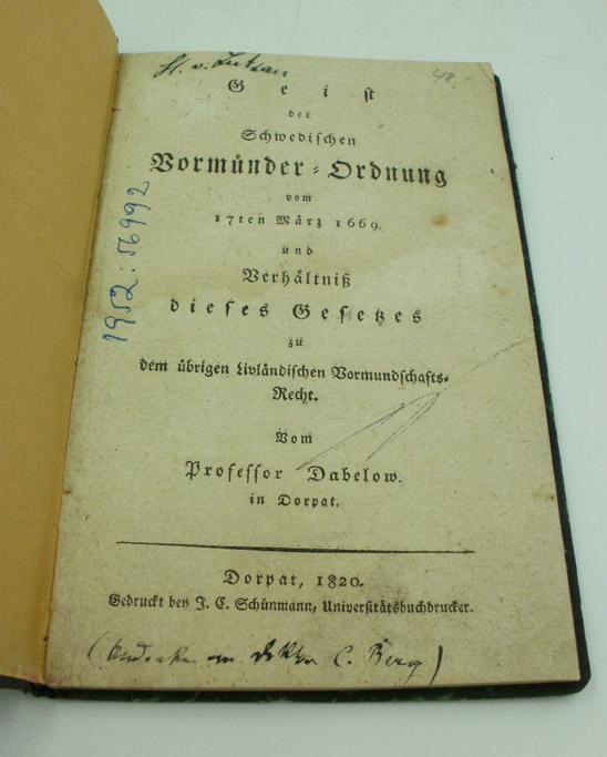 Dativas-Buchhandlungstermin