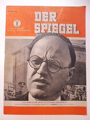 Der Spiegel [Zeitschrift] - 28. Juni 1947, 1. Jahrgang, Nr. 26.