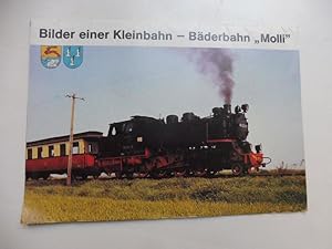 Bilder einer Kleinbahn - Bäderbahn "Molli" [10 Blatt Fotografien 28,5 x 20 cm].