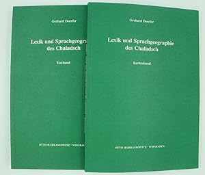 Lexik und Sprachgeographie des Chaladsch. Textband, Kartenband. 2 Bände.