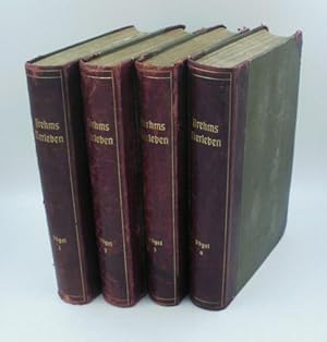 Die Vögel - 4 Bände (=Brehms Tierleben ; Bd. 6 - 9). Bd. 4 neubearbeitet von William Marshallen.