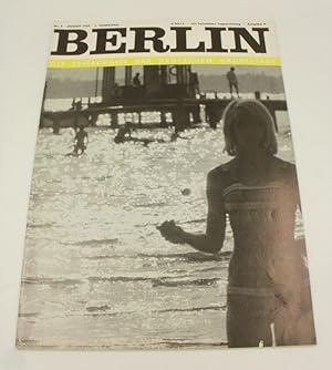 BERLIN, Die Zeitschrift der deutschen Hauptstadt - Nr. 8, August 1964, 1. Jahrgang.