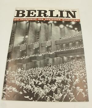 BERLIN, Die Zeitschrift der deutschen Hauptstadt - Nr. 9, September 1964, 1. Jahrgang.