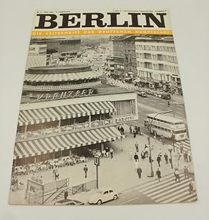 BERLIN, Die Zeitschrift der deutschen Hauptstadt - Nr. 5, Mai 1965, 2. Jahrgang.