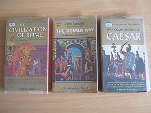 The Civilization of Rome + The Roman Way to Western Civilization + War Commentaries of Caesar ( T...