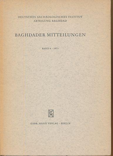 Baghdader Mitteilungen, Bd.6