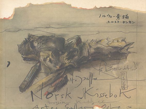 Norsk Skissebok. Norwegisches Skizzenbuch. - Janssen, Horst