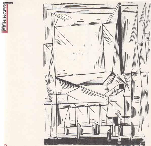 Lyonel Feininger. Thüringen und die See. Druckgrafik - Aquarelle. (Ausstellung).