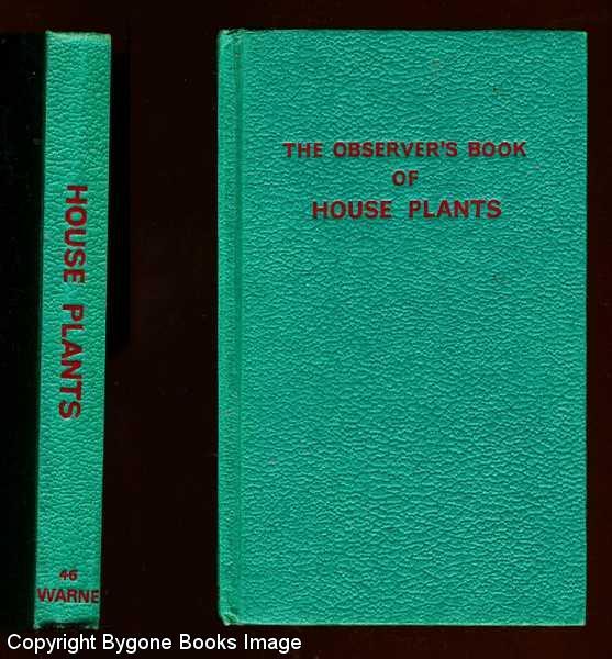 Stanley B The Observer/'s Book of House Plants by Whitehead Hardback Book The