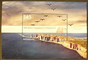 100 Jahre Vogelwarte Helgoland. Briefmarkenblock