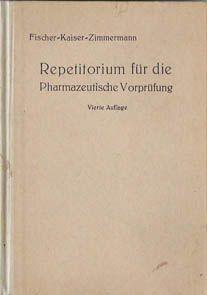 Repetitorium für die Pharmazeutische Vorprüfung