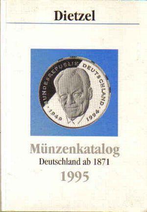 Münzenkatalog 1995. Deutschland ab 1871