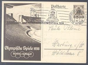 Postkarte Olympiade 1936